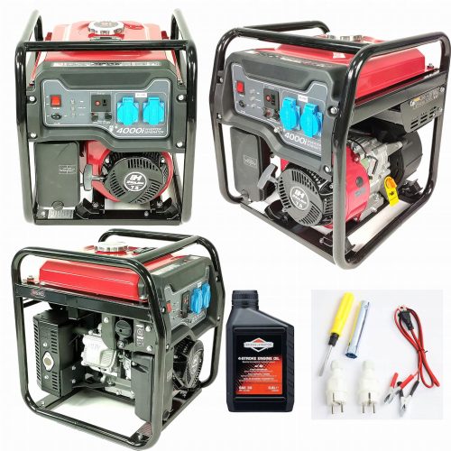 Tragbarer einphasiger Holida 3800 W Benzingenerator