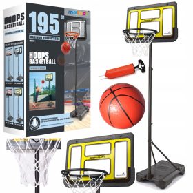 Großes Basketball-Set, 195 cm, Basketball-Set + MATADI-Ball