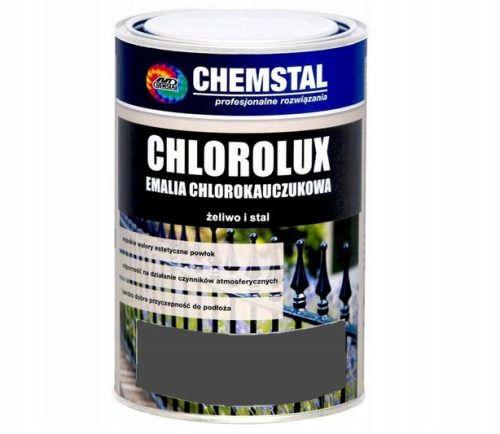 CHEMSTAL CHLORO GUMMI 10L ANTHRAZIT 7016
