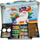  Kunstset Einhorn Einhorn-Malset im Koffer 147-tlg.