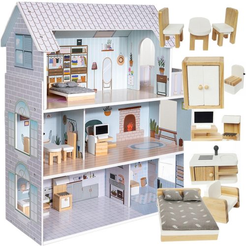  Puppenhaus Sferabawek Residence GROSSES HOLZHAUS 70 cm