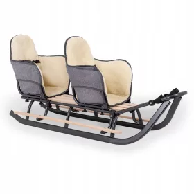  Traditioneller Metallschlitten PPHU WOCHAL DUO-Twin
