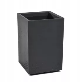    Blumentopf Lamela 40 cm x 40 x 58,7 cm Durchmesser 39 cm Kunststoff Graphit