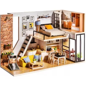  LITTLE STORY faltbares 3D-Puzzlemodell aus Holz