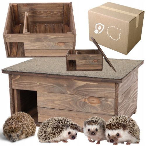 Igelhaus, Igelhaus, Nistkasten, Unterschlupf, Igelnest, GROSSE QUALITÄT