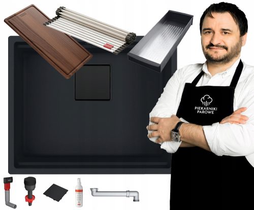 Franke Kanon Einbeckenspüle, schwarzer Granit + 5 weitere Produkte