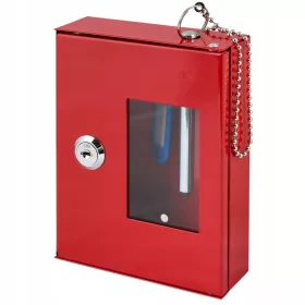   Sevico eintüriger Gesundheits- und Sicherheitsschlüsselschrank, 16 cm x 12 cm
