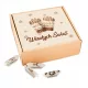  FUDGE MIT WÜNSCHEN für Weihnachten in einer Boho-Box 1 kg