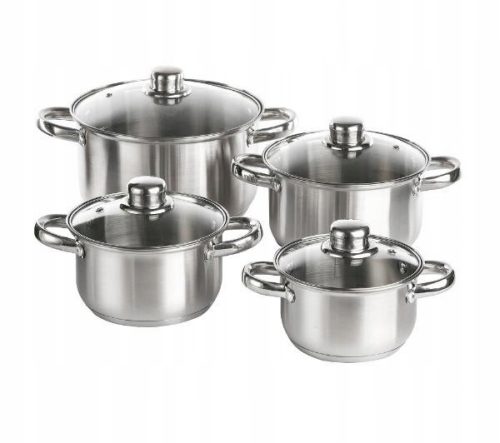 Kochset Altom Design Vito Topfset, Edelstahl, 8-tlg.