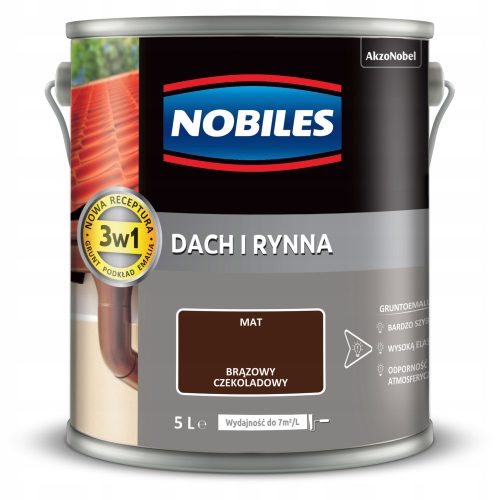 Nobiles braune Schokoladenfarbe 5 l