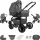  Friedrich Hugo Berlin Grey Night 4in1 Kinderwagen