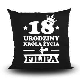    18. GEBURTSTAG DER KÖNIGIN DES LEBENS KISSEN MIT IHREM NAMEN