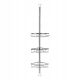 Badezimmerregale Teleskop-Duschregal, verstellbar, 110–280 cm