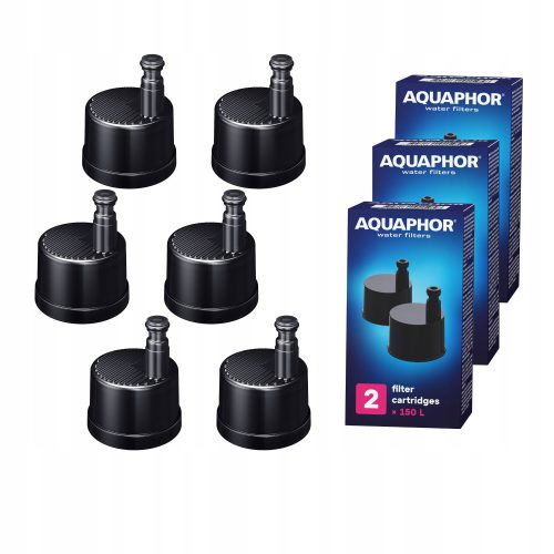  Filtereinsatz für Aquaphor Filtry City Flasche, 6 Stk.