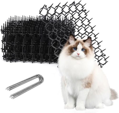  KUNSTSTOFFSCHWARZE Spikes gegen Katzen