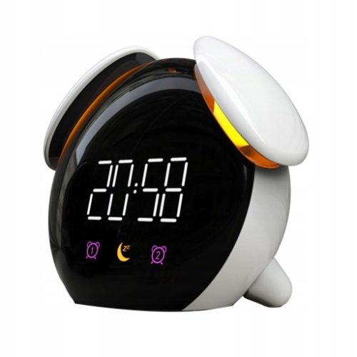 Uhr für zu Hause Wecker, weiß, 12,8 cm