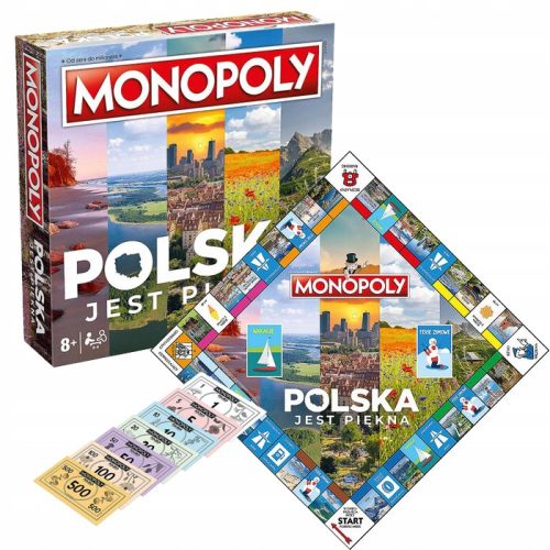  Das Winning Moves Monopoly Polska-Brettspiel ist wunderschön