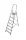 Krause Leiter 3,45 m Aluminium 1 x 7 bis 150 kg