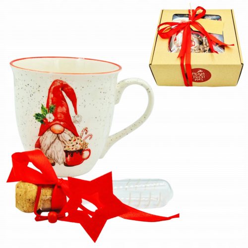  GESCHENKSET MEGA BURREL BECHER 630 ML + GLAS INTENDER
