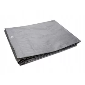   Robuste Silberplane 5x10m DIAMANTO - Witterungsbeständig und Reflexiv