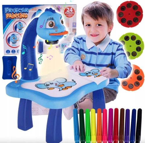  PROJEKTOR-ZEICHNUNGSPROJEKT FÜR KINDER ZUM LERNEN, SPASSIGE VORLAGEN, GESCHENK
