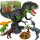  DINOSAURIER T-REX INTERAKTIVE GRÜNE FIGUR BRÜLLENDER WANDERER LEGT EIER