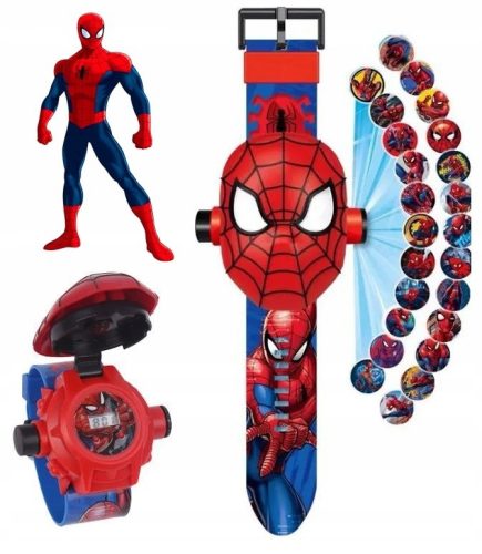  DIGITALUHR PROJEKTOR HANDPROJEKTOR SPIDERMAN SPIDER MAN SUPERHELD