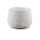  Polnix-Blumentopf, 17 cm x 17 x 13 cm, Durchmesser 17 cm, Betontöne in Grau und Silber
