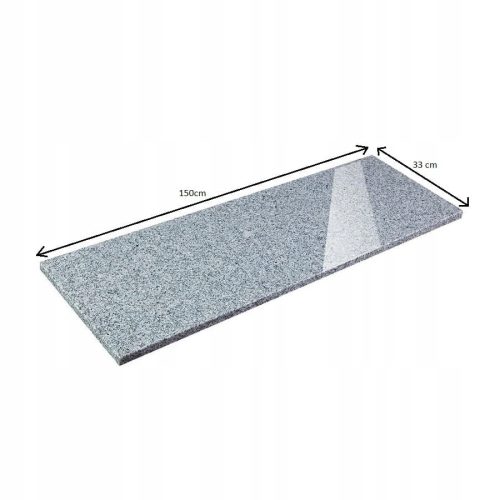 Treppe einfach Fliesen Granit 150 cm
