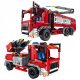  TECHNIKBLÖCKE 2in1 FEUERWEHRWAGEN 1288 Stk. WASSER