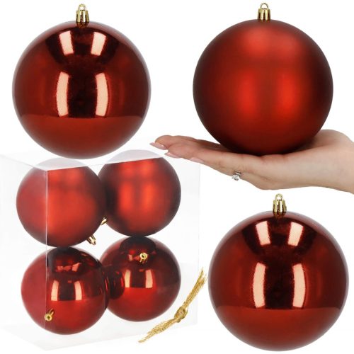 CA1185 WEIHNACHTSKUGELN 12 CM 4 STK.
