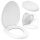  Maibang Classic Toilettensitz, weißes Polypropylen