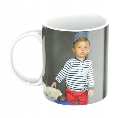Tassen BECHER MIT AUFDRUCK MIT FOTOBECHER MIT AUFDRUCK, Keramik, 330 ml