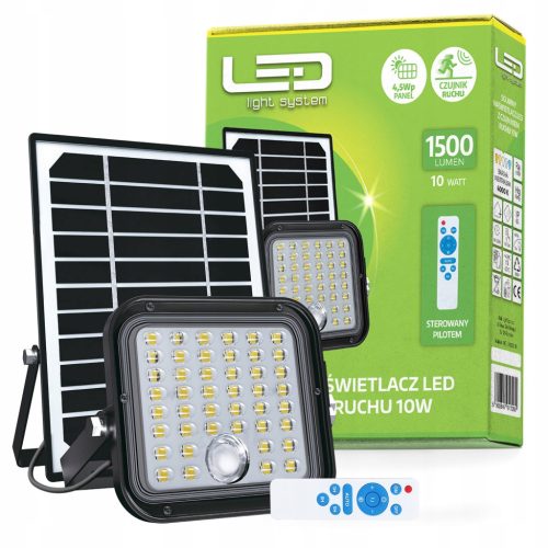  Solar-LED-Halogen-Flutlicht 10 W Lampe + Fernbedienung