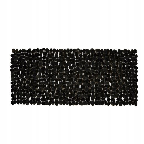 Antirutschmatte für Bad, Badewanne und Dusche PVC, schwarz, 70x36cm