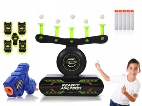  Floating Target Webski Arcade-Spiel + LEASH-KARABINER-SCHLÜSSELRING WEBSKI SCHWARZ