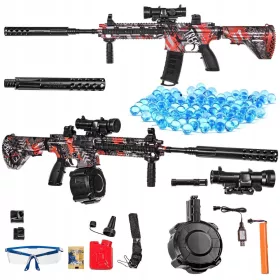 GEL-GEL-KUGELN GEWEHR AUTOMATIK M16 416 GROSS