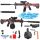 GEL-GEL-KUGELN GEWEHR AUTOMATIK M16 416 GROSS