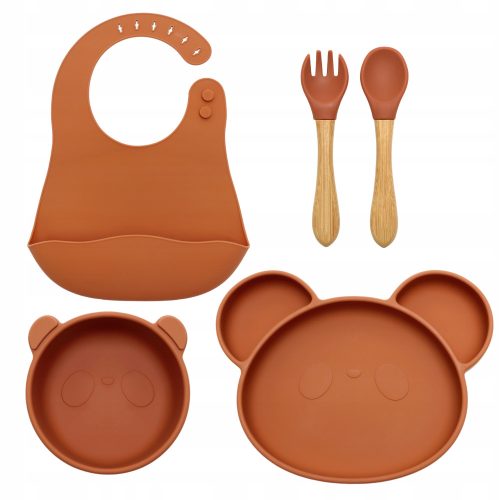  5× Gigi Kids Silikon-Geschirrset