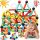  Gotel Magnetblöcke Magnetblöcke 84 Stk. + SENSORISCHES ANTI-STRESS-SPIELZEUG FÜR KINDER PUSH BUBBLE POP IT ANTI STRESS