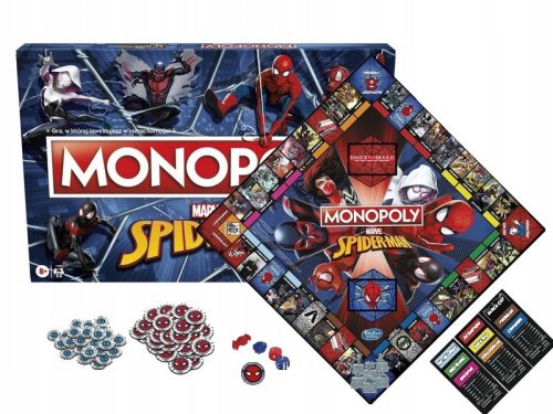  Hasbro Monopoly: Marvel Spider-Man-Brettspiel
