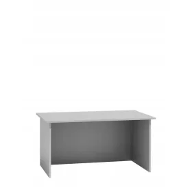    TopEshop Standard rechteckiger Schreibtisch 120 x 60 x 75 cm weiß