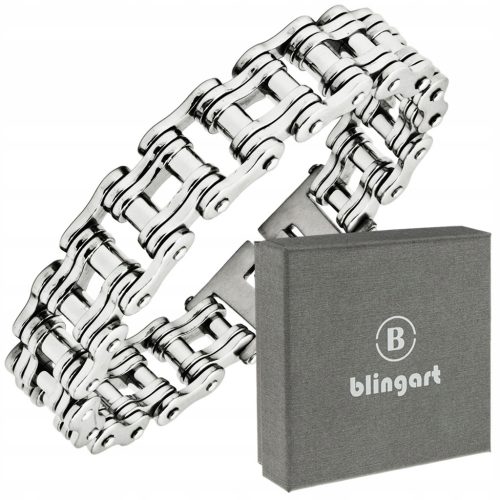  Motorrad-Kettenarmband aus Stahl für Herren