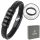  Herren-Lederarmband, gravierte Namen, FAMILIE