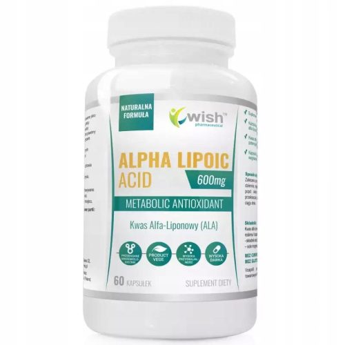 WISH Alpha Lipoic Acid 600mg: Für Metabolische und Nervengesundheit
