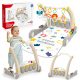  SCHAUMSTOFFMATTE, KLANG-ANHÄNGER 2IN1, PUSH-WALKER