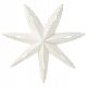  IKEA STRLA SCHNEEFLOCKENLAMPE WEISS 70CM