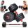  Bitumenhanteln 2x10 kg mit Verbindungsstück, Set à 20 kg