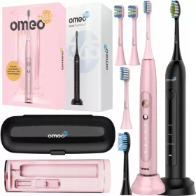    2x OMEO +365 Classic + Teeth&Face Sonic Electric Zahnbürste