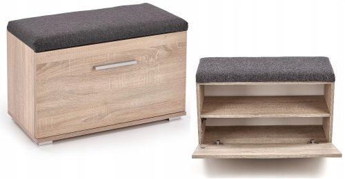  Halmar Lima ST2 Schuhschrank mit Sitz 70x45x32 cm Sonoma-Eiche